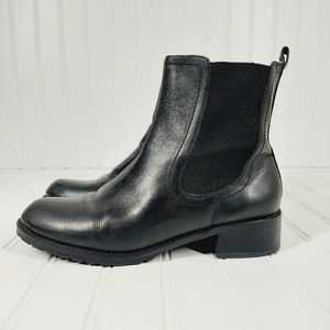 Donald J. Pliner Black Ankle Boots